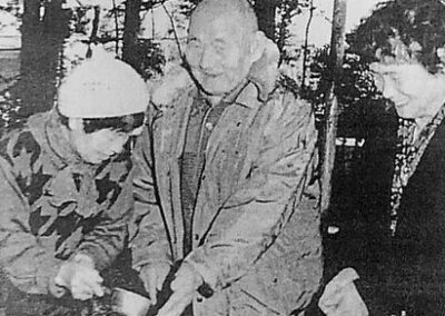 At the age of 100. (Source: Ehime Shimbun)