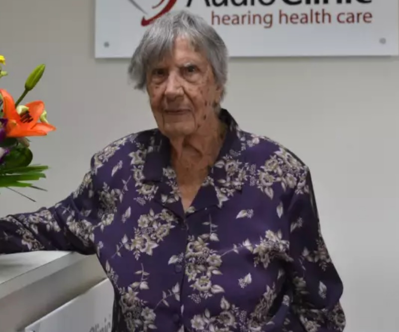 At the age of 100. (Source: Mandurah Mail)