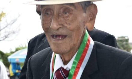 In July 2019, aged 109. (Source: Mi Rico Tumbes PERU)