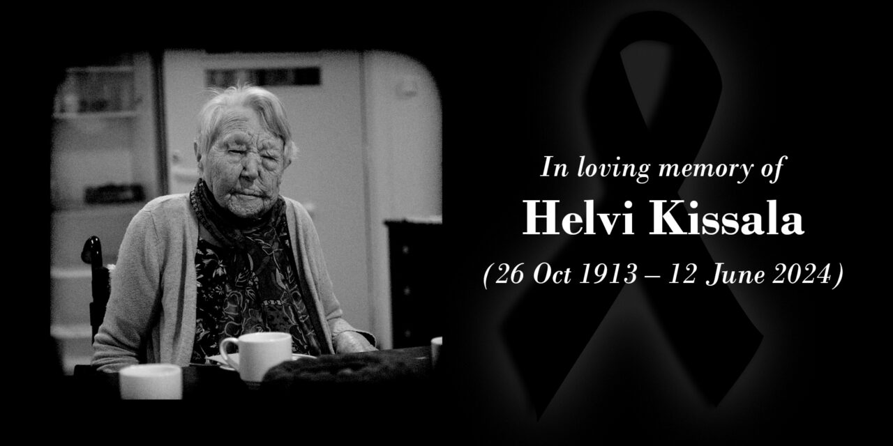 Finland’s Oldest Resident, Helvi Kissala, dies at 110