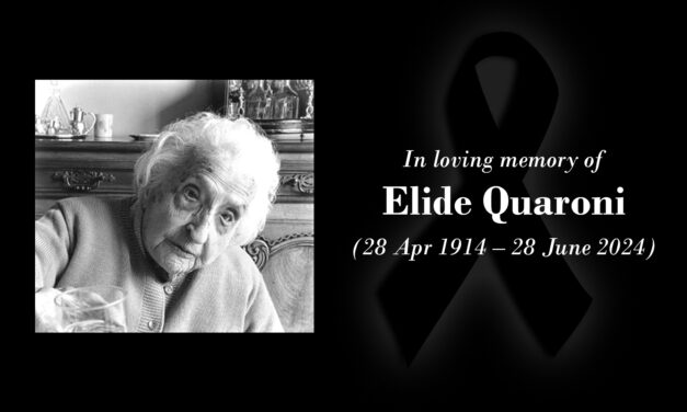 Elide Quaroni (1914-2024) of Italy Passes Away at 110