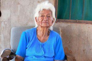In 2013, aged 103. (Source: Correo del Sur)