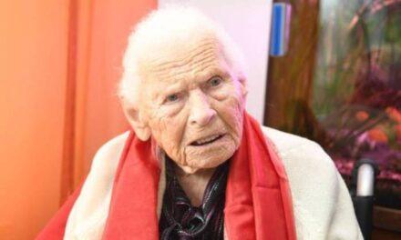 At the age of 110. (Source: The 110 Club)