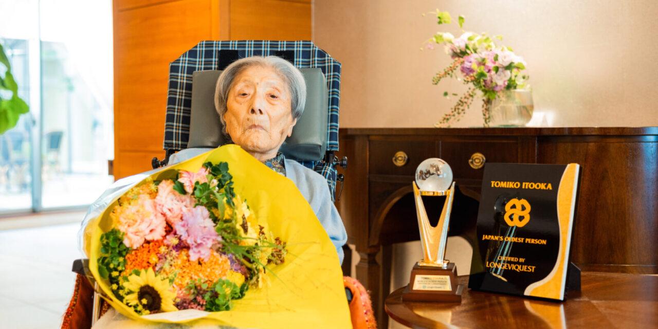 World’s Oldest Person Tomiko Itooka, 116, Honored at Her Residence