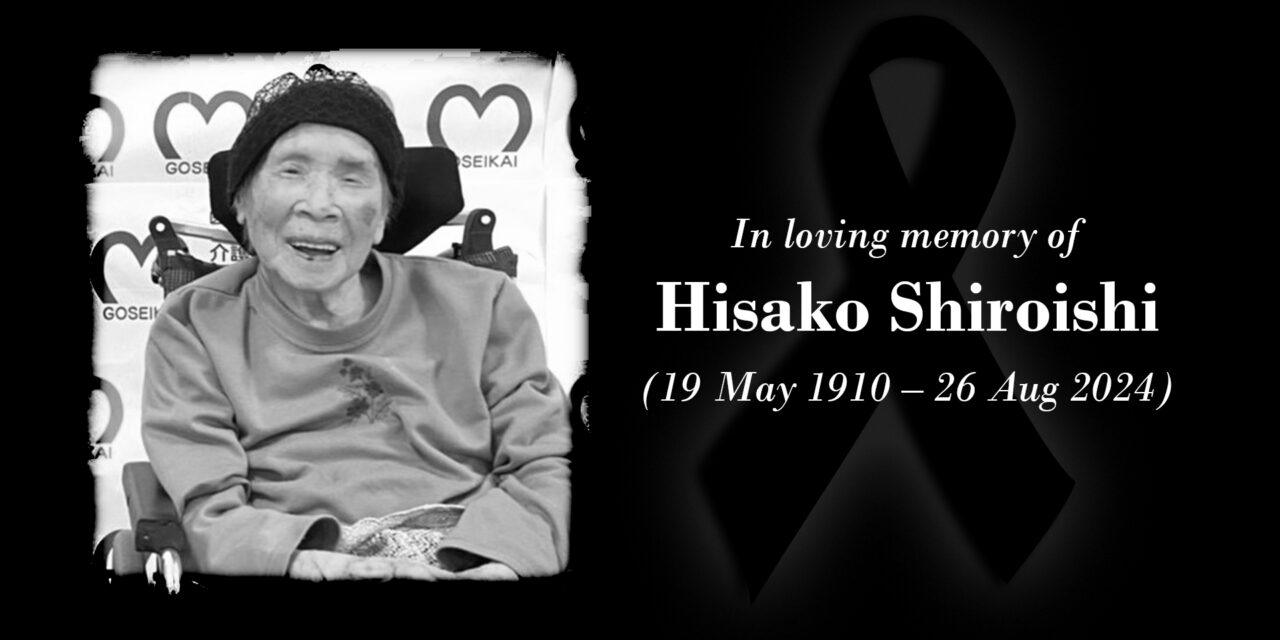 Hisako Shiroishi, Japan’s Third-Oldest Person, Dies at 114