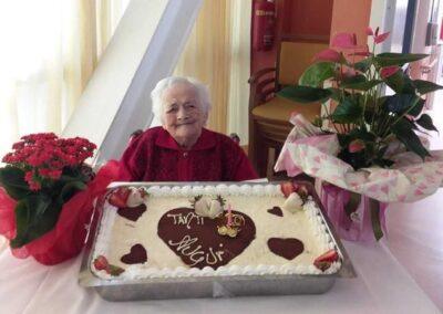 On her 110th birthday. (Source: Facebook / Luca Zaia)