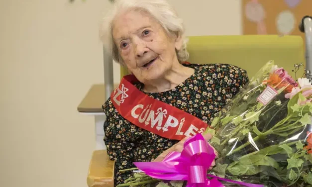 Doyenne of Spain, Piedad Loriente Pérez, turns 113