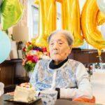 Tomiko Itooka at her 116th birthday party on 23 May 2024 © LongeviQuest