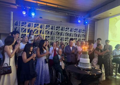 During his 110th birthday celebration, on 7 December 2025.