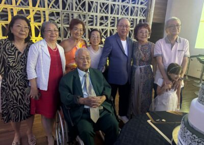 During his 110th birthday celebration, on 7 December 2025.