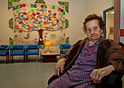 On her 111th birthday. (Source: Diario de León)