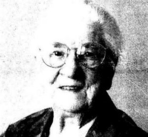 On her 101st birthday. (Source: Medicine Hat News)