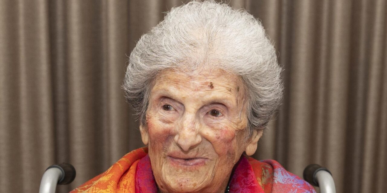 Australian Woman Dora Caverson Turns 111