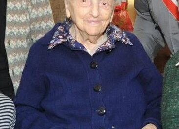 On her 109th birthday. (Source: Facebook/Comune di San Giovanni in Persiceto)