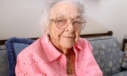 At the age of 109. (Source: Los Angeles Times)