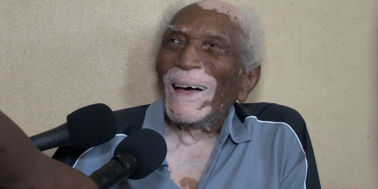 Doyen of Belize, Gilbert Ellis, Turns 108