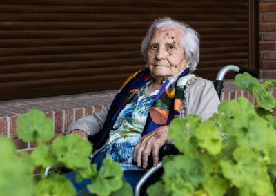 On her 110th birthday. (Source: Deia)