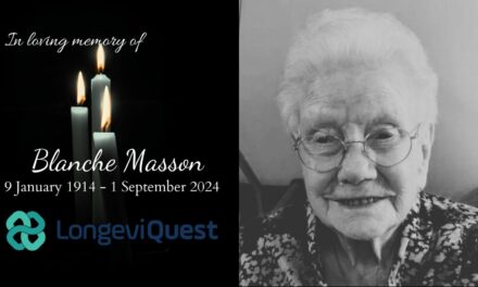 In loving memory of Blanche Masson.