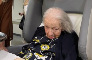On her 110th birthday. (Source: Facebook (St Luke's Care))
