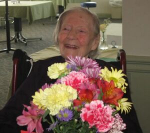 Shortly before her 110th birthday. (Source: Patch.com)