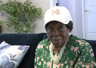On her 112th birthday in September 2026. (Source: FOX 5 Atlanta)