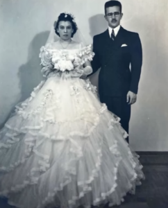On her wedding day. (Source: Instagram)