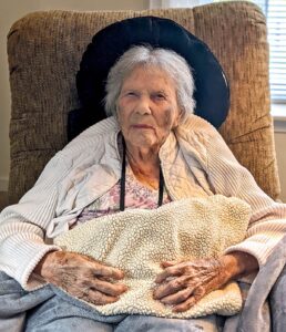 At the age of 108. (Source: Newnan-Coweta Magazine)