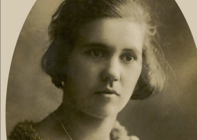 As a young woman. (Source: The 110 Club / Courtesy of the family)