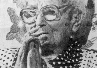 At the age of 110. (Source: Evansville Courier and Press)