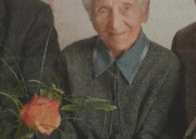 On her 100th birthday. (Source: LINUS WITTICH Medien)