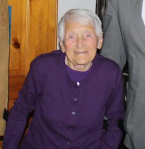 On her 105th birthday. (Source: Augsburger Allgemeine)