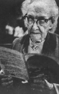 At the age of 101. (Source: Star Tribune)