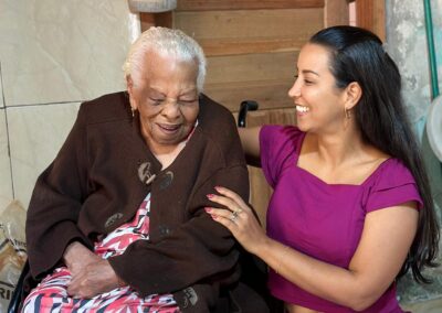 On 31 July 2024, aged 113, along with her granddaughter. (Source: Courtesy of the family)