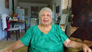 At the age of 107, or before. (Source: Conociendo a Puerto Rico)