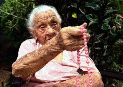 On her 110th birthday in May 2026.