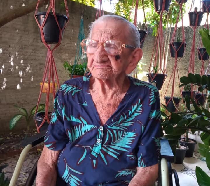 Brazilian Maria José de Vasconcelos (1915-Present) Validated as Semi-supercentenarian
