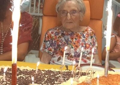 On her 109th birthday. (Source: Actu)