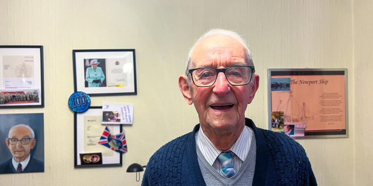 Owen Filer, One of Wales’ Oldest Men, Celebrated 105th Birthday
