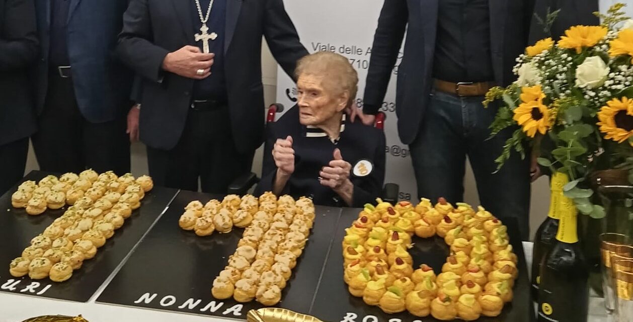 Rosaria Martorana of Sicily, Italy, Celebrates 110th Birthday