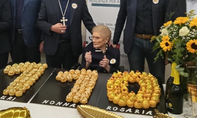 Rosaria Martorana of Sicily, Italy, Celebrates 110th Birthday