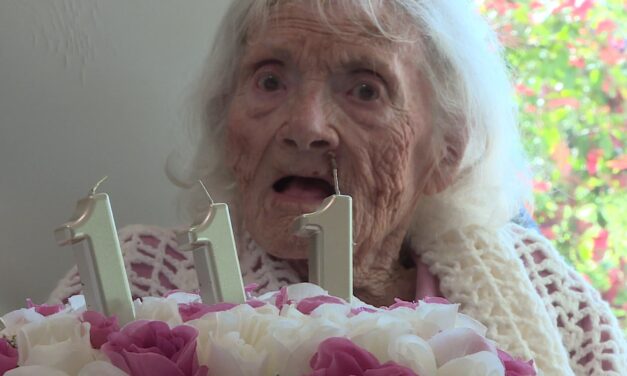 Frenchwoman Samuele Goustille Celebrates her 111th Birthday