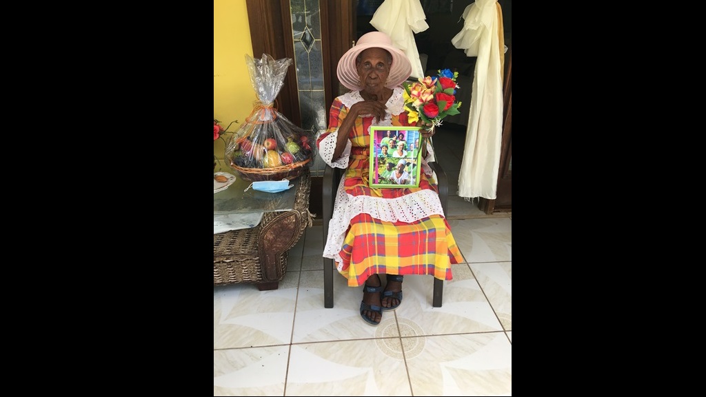 Saint Lucia’s Oldest Resident, Philomen Nicholas, Turns 110