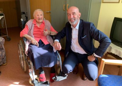 On her 112th birthday. (Source: Stadt Bautzen)