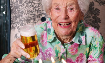 On her pre-110th birthday celebration. (Source: Perth Now).