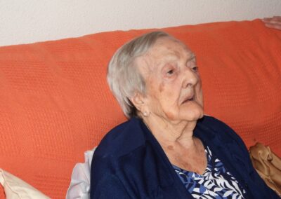 On her 110th birthday. (Source: Ayuntamiento de Puertollano)