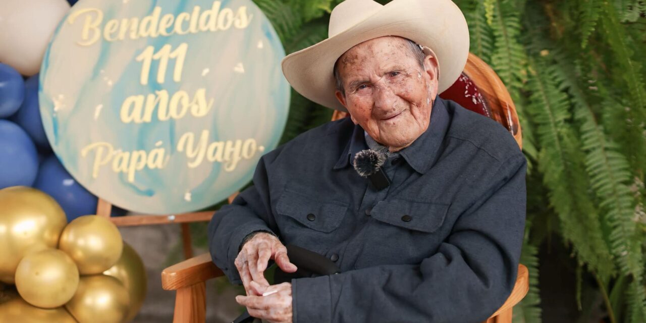 Hilario Orozco Lemus, Doyen of Mexico, celebrates 111th Birthday