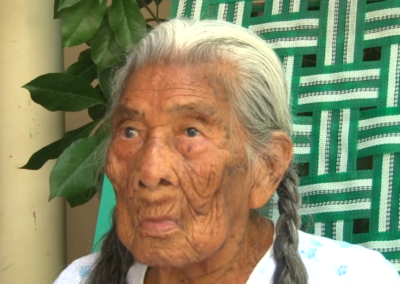 In July 2016, aged 106. (Source: Canal Cartagena)