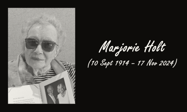 Australian Marjorie Holt dies at 110 Years Old