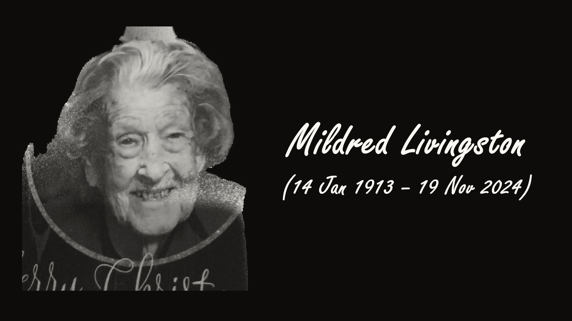Mildred Livingston 1913-2024