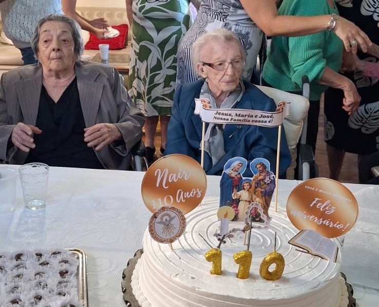 Nair Dias of Minas Gerais, Brazil, Celebrates 110th Birthday